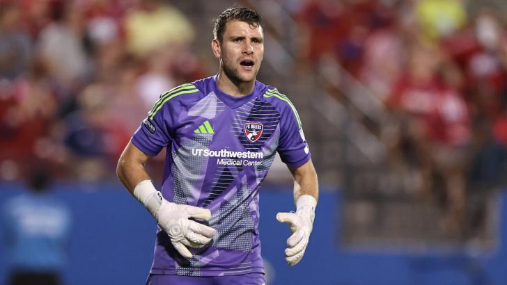 FC Dallas goalkeeper Maarten Paes